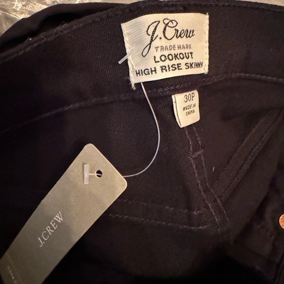 NWT J. Crew Lookout High Rise Skinny Jean with holes on knees - Picture 3 of 10